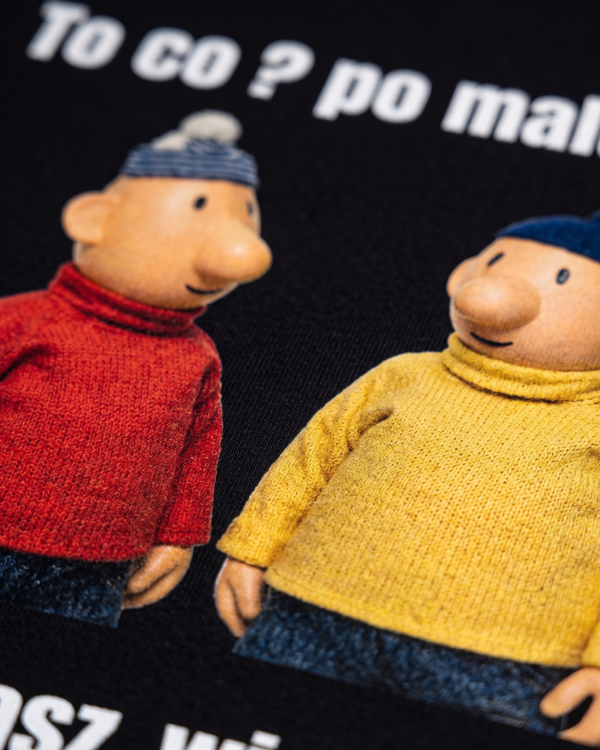 T-shirt ''SĄSIEDZI'' - To co? po maluchu ? Pytasz, wiesz... - OBLEKAJ