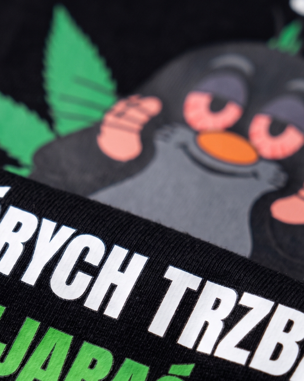 T-shirt ''KRECIK'' - W życiu są momenty, w których trzeba się zjarać - OBLEKAJ