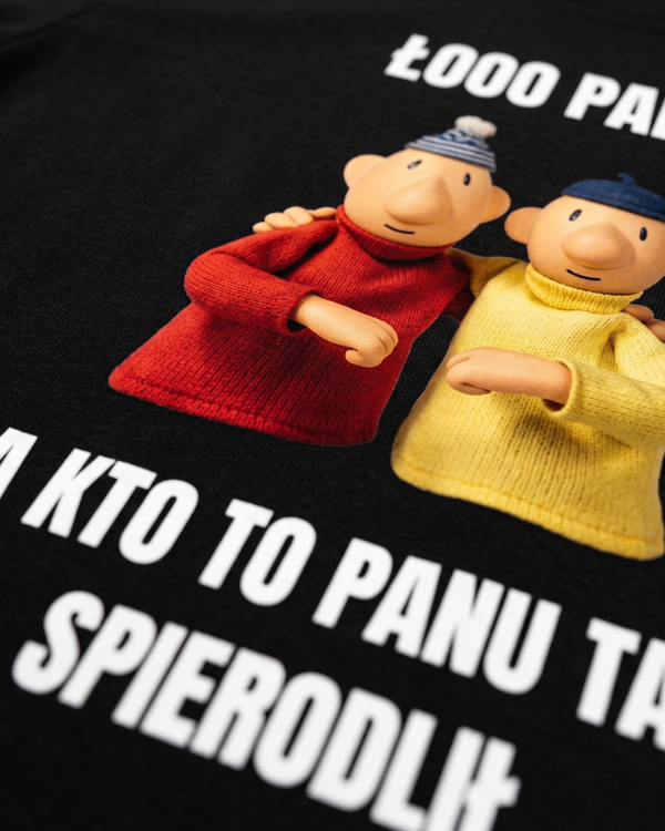 T-shirt ''SĄSIEDZI'' - Łooo panie kto to panu tak spierdolił - OBLEKAJ