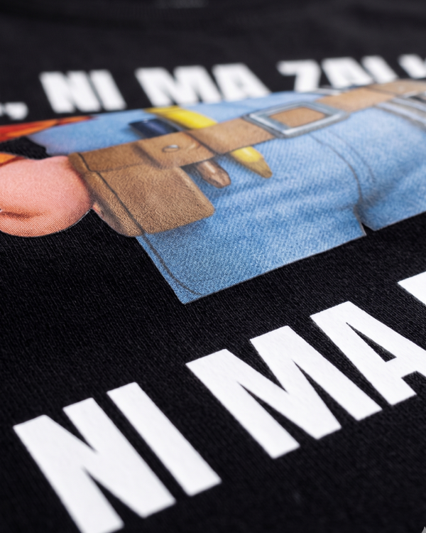 T-shirt ''BOB BUDOWNICZY'' - Panie, ni ma zaliczki ni ma roboty - OBLEKAJ