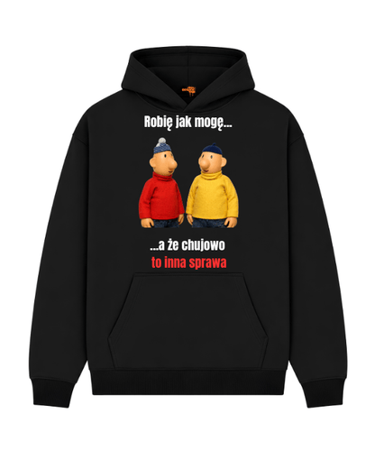 Hoodie ''SĄSIEDZI'' - Będzie pan zadowolony - OBLEKAJ