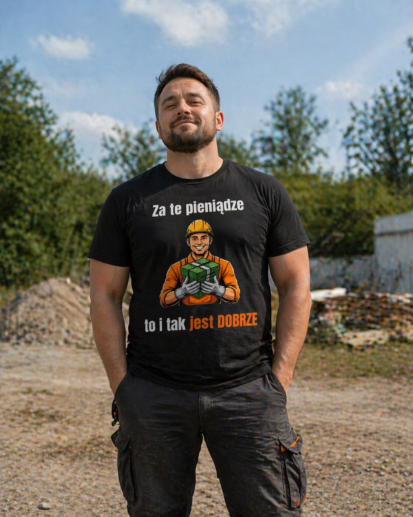T-shirt  ''ROBOTNIK'' - Za te pieniądze to i tak jest dobrze - OBLEKAJ