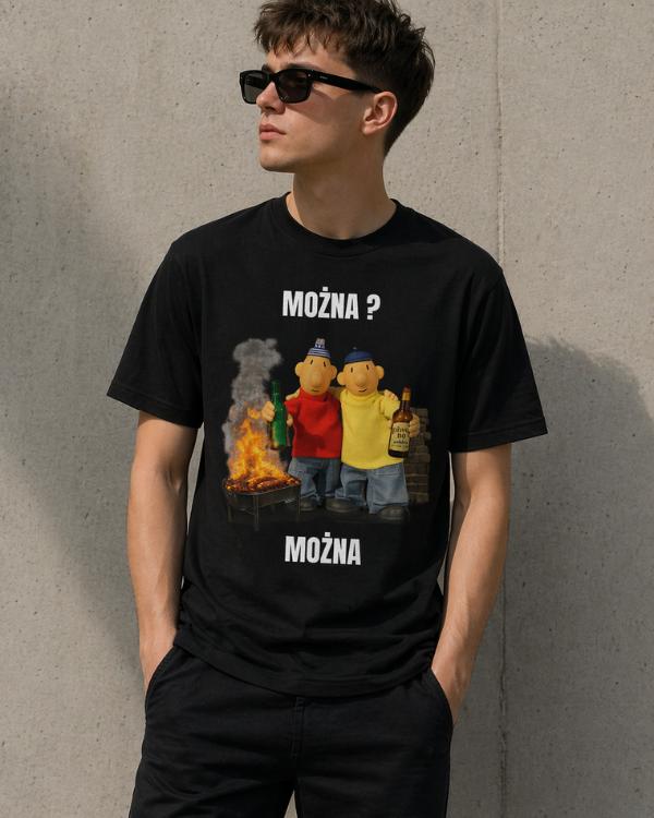 T-shirt  ''SĄSIEDZI'' - Można? można - OBLEKAJ