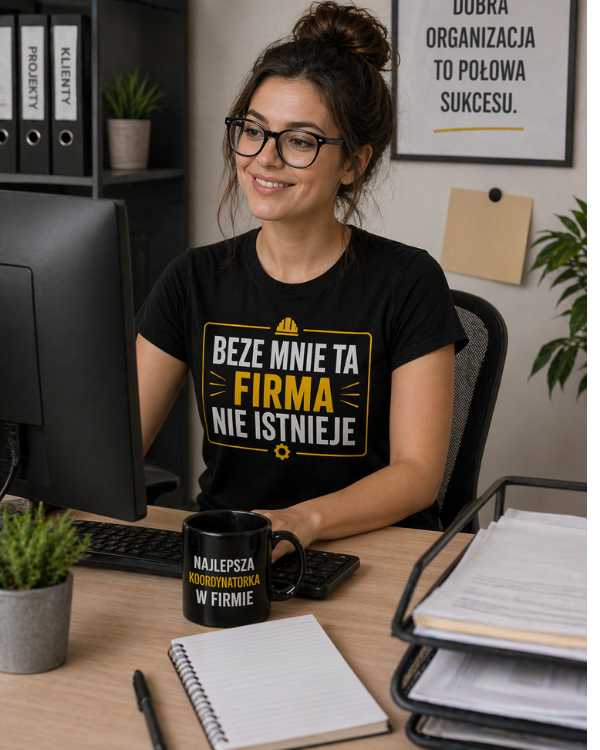 T-shirt  ''FIRMA'' - Beze mnie ta firma nie istnieje - OBLEKAJ