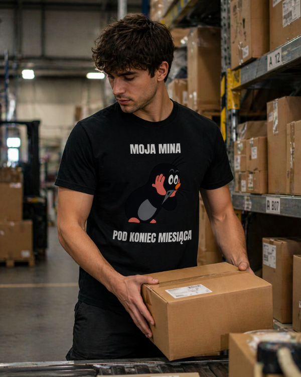 T-shirt  ''KRECIK'' - Moja mina pod koniec miesiąca - OBLEKAJ