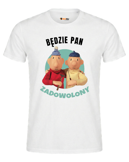 T-shirt  ''SĄSIEDZI'' - Będzie pan zadowolony - OBLEKAJ