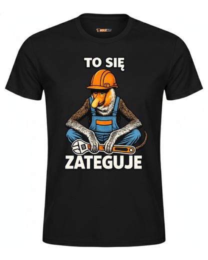 T-shirt  ''JANUSZ'' - To się zateguje - OBLEKAJ