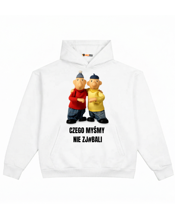 Hoodie ''SĄSIEDZI'' - Czego myśmy nie zj#bali - OBLEKAJ
