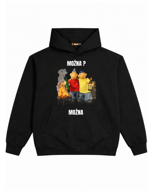 Hoodie ''SĄSIEDZI'' - Można? Można - OBLEKAJ