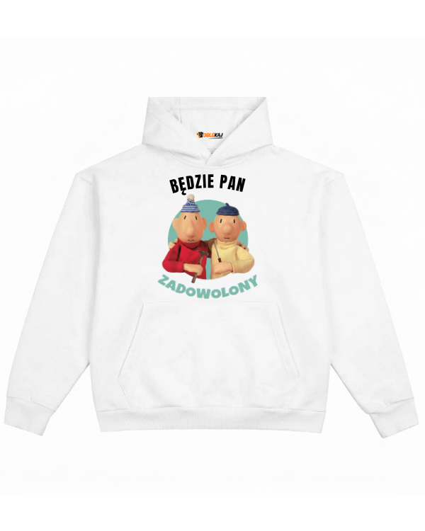 Hoodie ''SĄSIEDZI'' - Będzie pan zadowolony - OBLEKAJ