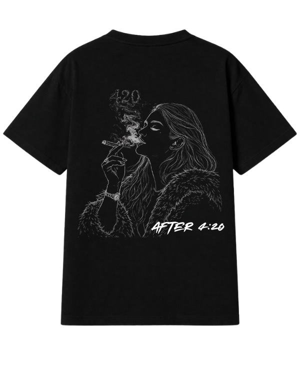 T-shirt Oversize ''420'' -  AFTER - OBLEKAJ
