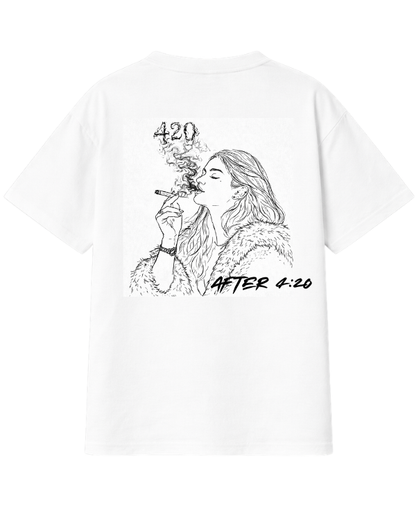 T-shirt Oversize ''420'' -  AFTER - OBLEKAJ
