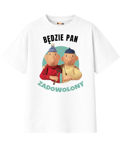 T-shirt Oversize  ''SĄSIEDZI'' - Będzie pan zadowolony - OBLEKAJ
