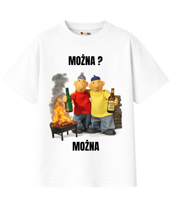 T-shirt Oversize  ''SĄSIEDZI'' - Można ? Można - OBLEKAJ